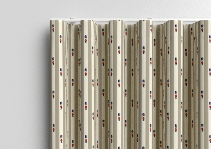 Kings Breakfast, Stripe Toast - Made to Measure Curtains - Image 13